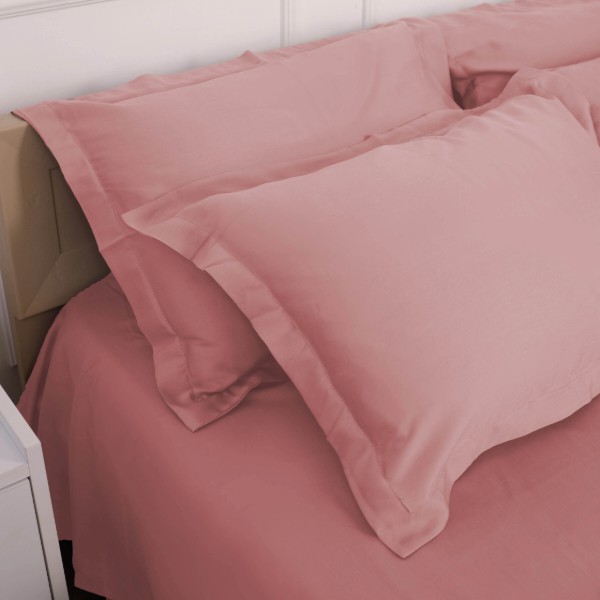 Фото - Комплект постельного белья MirSon Tencel №02 Pink 220х240 (2200009368578)